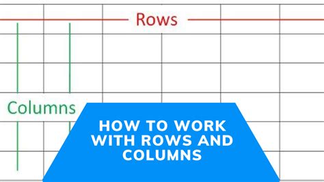 row column分別